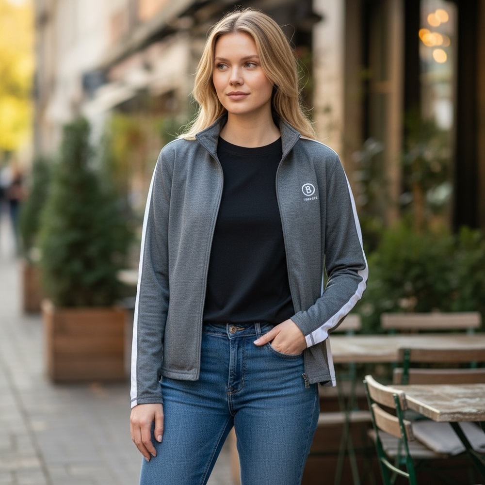 Bogner Fire + Ice Full Zip Track Jacket size S